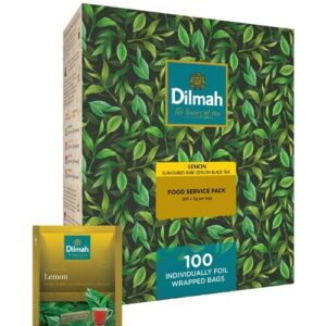 Dilmah Enveloped Lemon Teabags 100/pkt